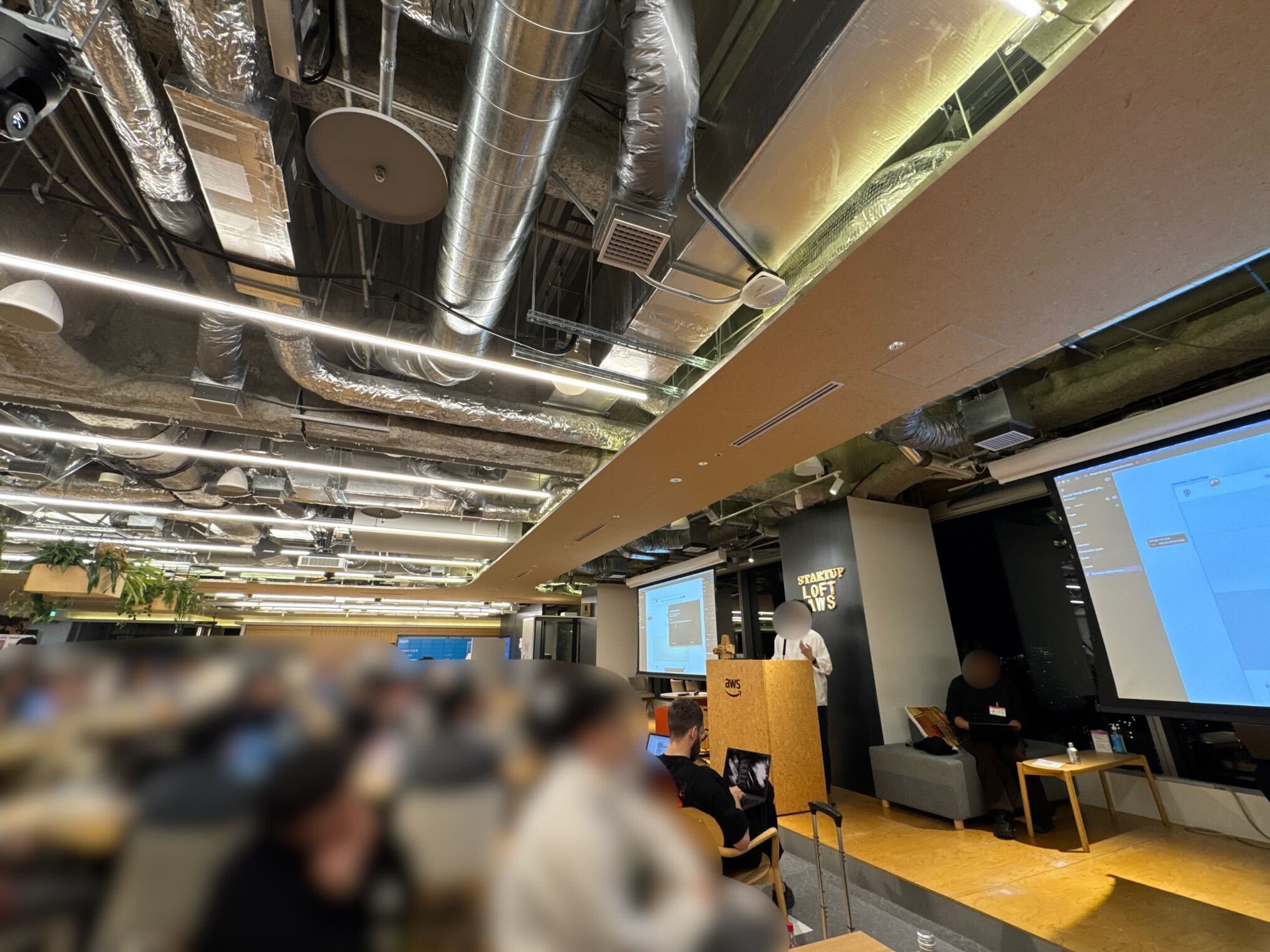 Finalists presenting at the Tokyo AI Hackathon